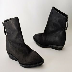 CA By Cinzia Araia Asymmetrical Side Zip Boots
